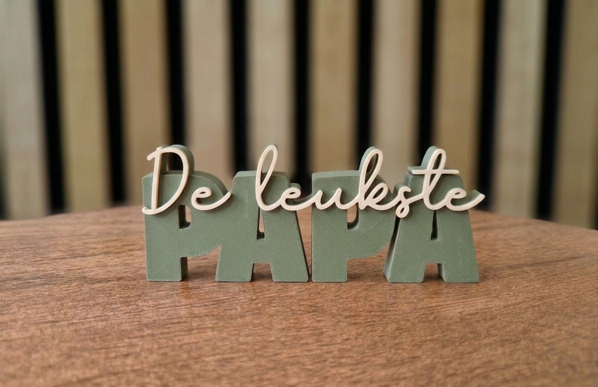 Woordbeeld de leukste papa