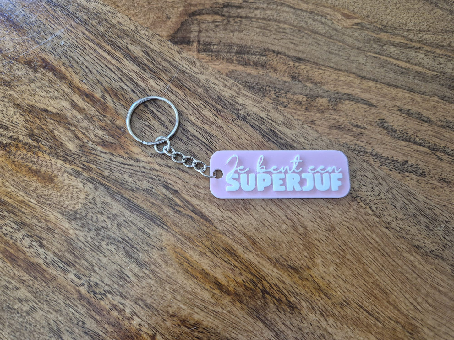 Sleutelhanger juf