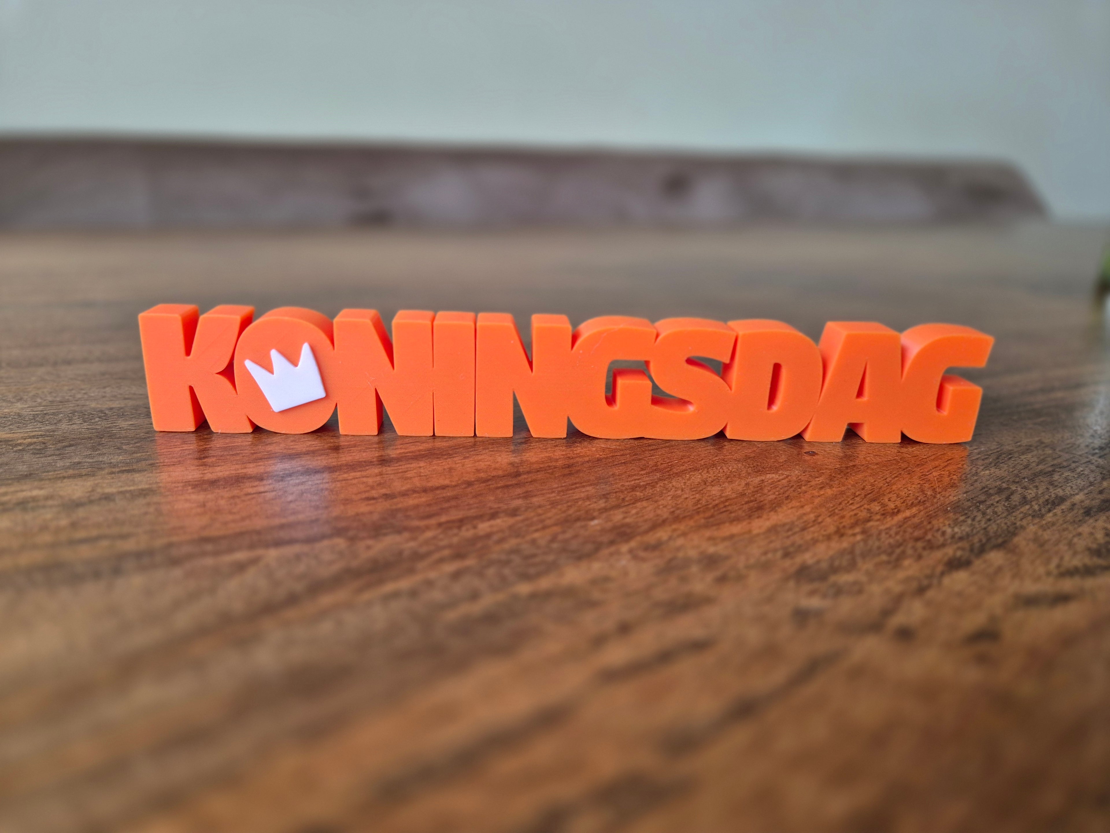 Woordbeeld - Koningsdag oranje