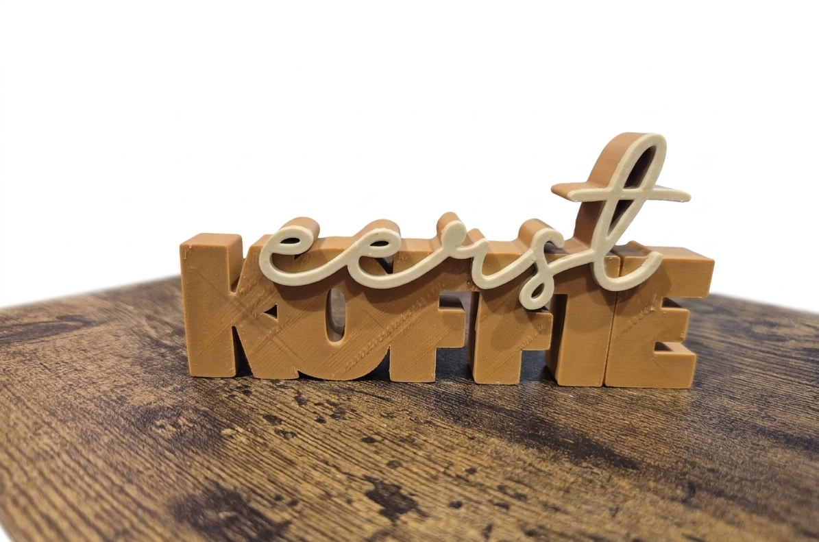 Woordbeeld eerst koffie