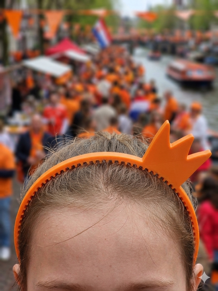 Haarbandje Koningsdag