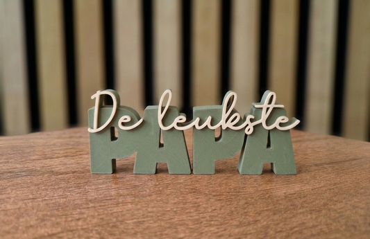 Woordbeeld de leukste papa