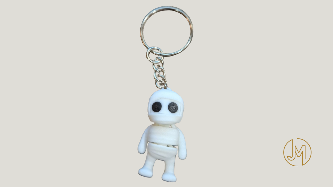 Flexi mummy keychain