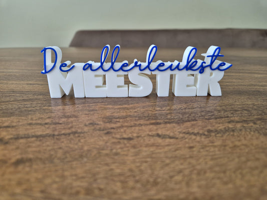 Woordbeeld meester