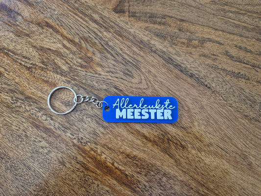Sleutelhanger meester