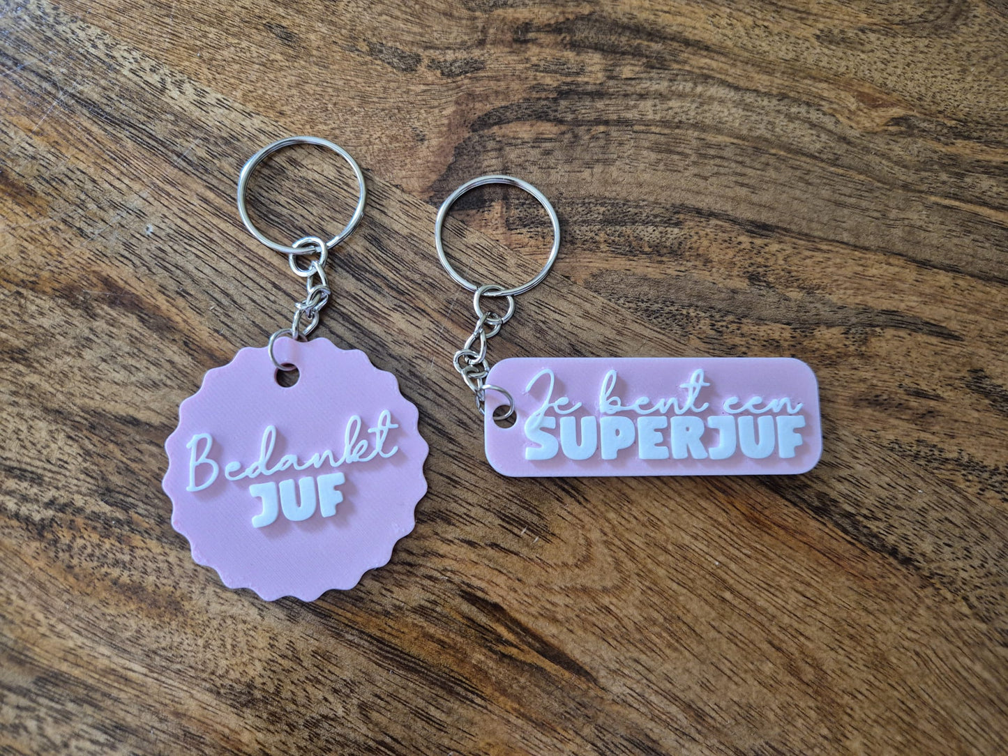 Sleutelhanger juf