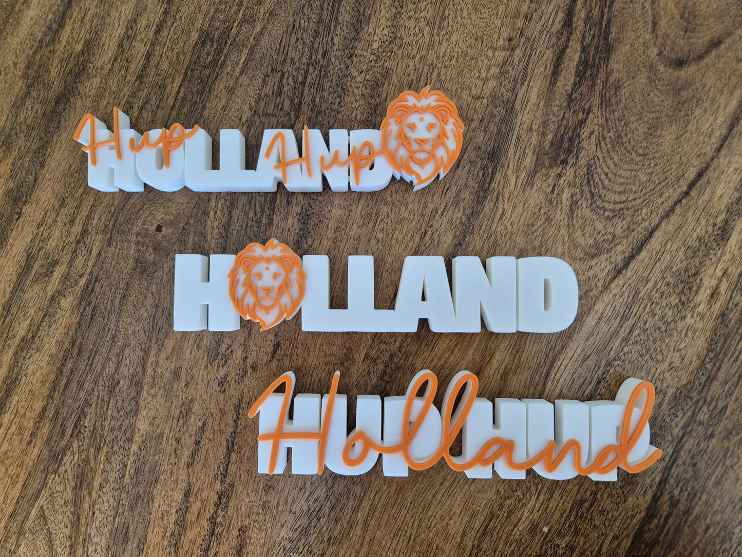 WOORDBEELD HUP HOLLAND HUP WIT