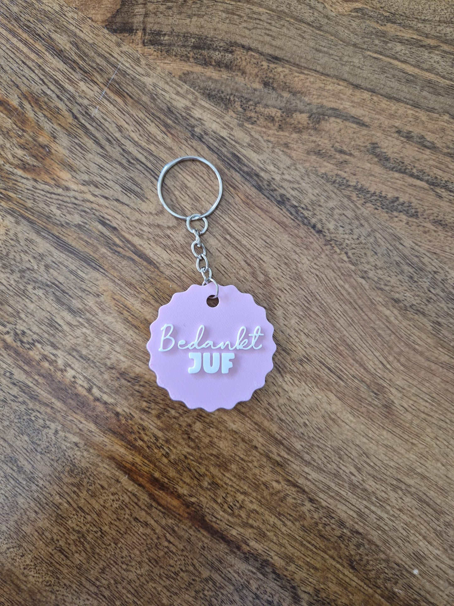 Sleutelhanger juf