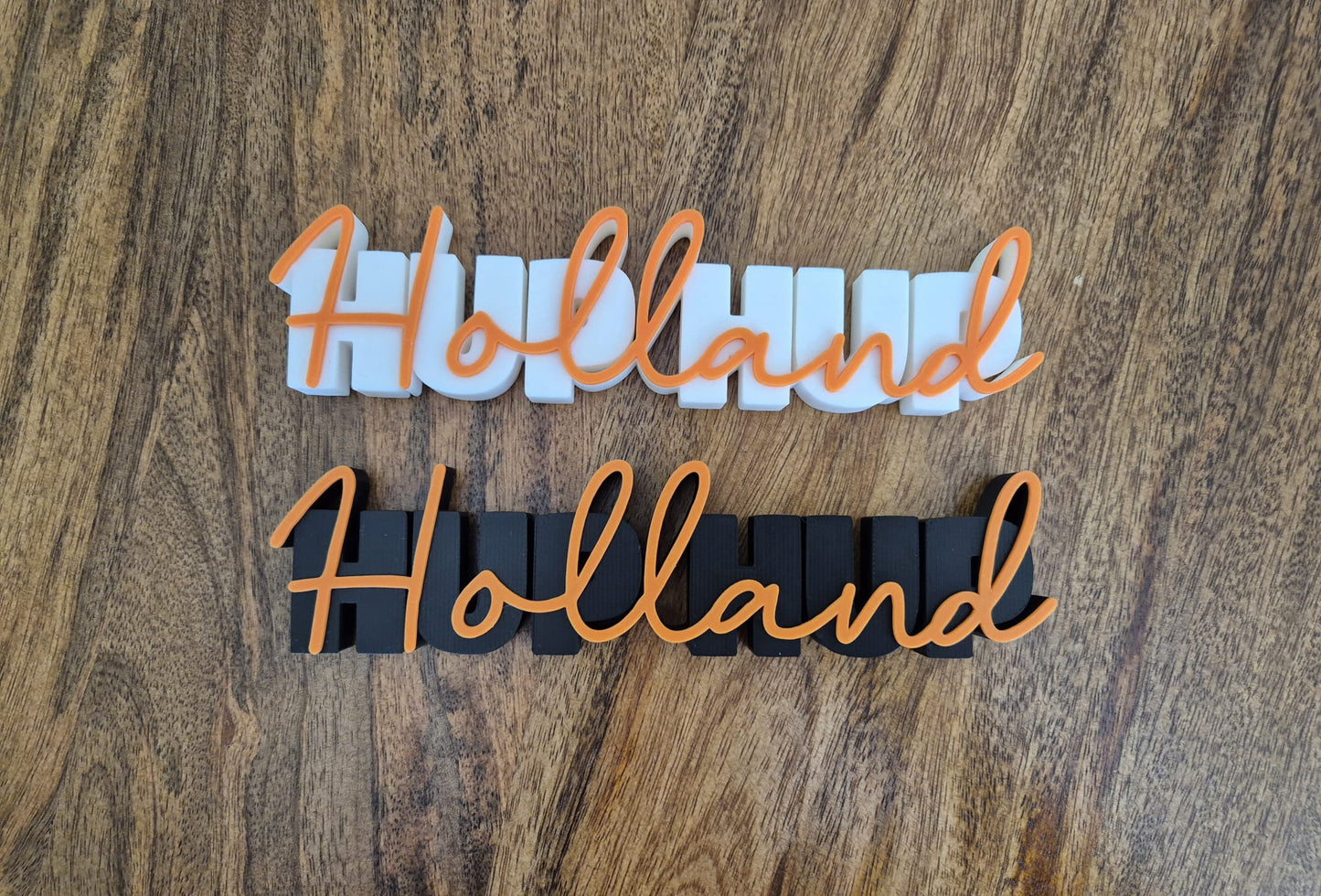 WOORDBEELD HUP HOLLAND HUP ZWART
